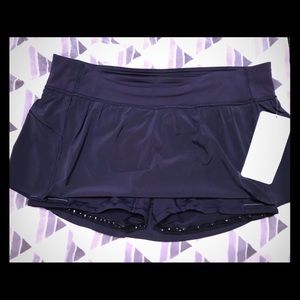 Lululemon final lap skirt